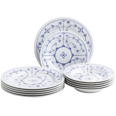 12-teilige Geschirr Porzellan KAHLA – aus Home Sets