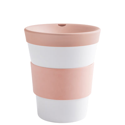 Tasse Kindertasse Emaille Kunststoff Keramik Becher personalisiert,  Aquarell Pinguin Blumen, Online Shop